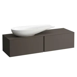 LAUFEN Waschtischunterschrank und Waschtischplatte ALESSI 500x1600x370 H4303420974291