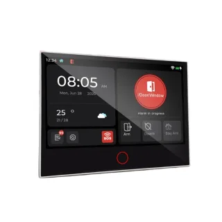 Tuya Smart Home Security Alarm System 4G WiFi Wireless 7-inch Screen Real-time Monitoring Instant Notification Voice Act