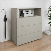 OTTO home Kommode Paris, mit 3 Schubkästen (Breite 70 cm)