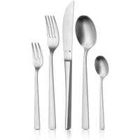 WMF Besteck-Set Corvo (30-tlg), 6 Personen, Cromargan® Edelstahl Rostfrei, mattiert, kratzbeständig, ergonomisch, spülmaschinenfest