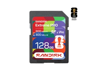 SanDisk Extreme PRO | sdsdxdm-128g-gn4ih | FIFA World Cup 2026 Edition
