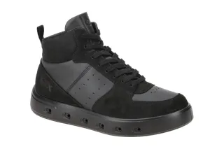 Ecco 20972351052 STREET 720 Women's MID GTX Schwarz - black / black wasserdic...