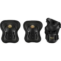 NILS EXTREME Protektoren-Set Schoner Protektoren Schützer Set Knieschützer S-XL "FLY" (6-tlg), Schützerset für Handgelenke, Ellbogen und Knie