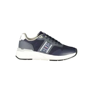 Blauer Blu Polyester Herren Sneaker