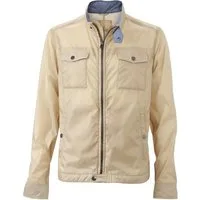 James & Nicholson Allwetterjacke Leichte und vielseitige Herren Reise und Freizeit Jacke JN1096 Wasserabweisend Ungefüttert