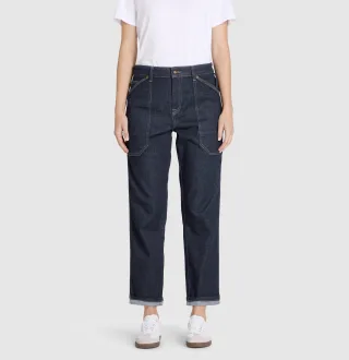 MAC - MAC JEANS - IOWA, Auth. comfort vintage denim blau - Gr. - 32