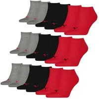 PUMA Sneakersocken Soft Cotton (9-Paar) mit Cat-Logo und PUMA-Schriftzug