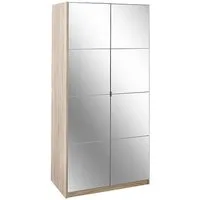 priess Kleiderschrank Malaga mit Spiegelfront