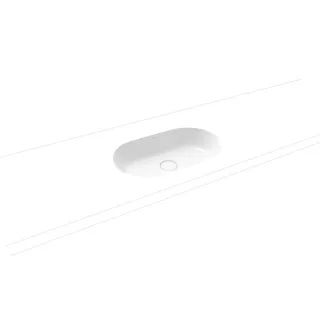Kaldewei Centro Unterbauwaschtisch 903206003001 3059, 600 x 370 mm, weiss Perl-Effekt