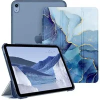 Fintie Tablet-Hülle für iPad 11. Generation 2025 (A16) 11 Zoll, iPad 10. Generation 2022 10.9 Zoll, Ultradünn Case mit transparenter Rückseite Abdeckung, Auto Schlaf/Wach