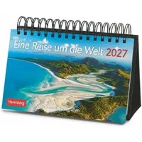 Harenberg Kalender Verlag Tischkalender Eine Reise um die Welt Premiumkalender 2027 - 365 faszinierende...