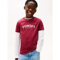 Tommy Hilfiger T-Shirt Regular fit, für Kinder bis 16 Jahre, Druck