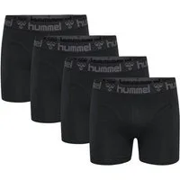 hummel Boxershorts Boxershorts 4er-Pack elastischer Bund Jersey-Stoff (4-St) hmlMARSTON 4-PACK BOXERS