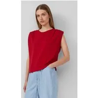 s.Oliver Kurzarmshirt T-Shirt Verkürztes T-Shirt mit Faltendetails