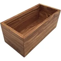 medina mood Tablett Container "My Day" 25 x 12 x 10 cm, rechteckige Ablage aus Olivenholz, (1-tlg)