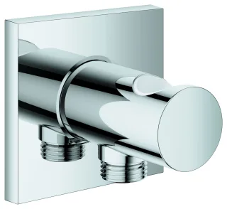 GROHE Wandanschluss Rainshower Aqua, 107059 mit HBH moon white/chrom, 107059LS00 107059LS00