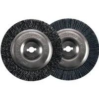 Einhell Fugenbürste für Fugenreiniger BG-EG 1410, GC-EG 1410, GC-CC 18 Li, 1 Stahlbürste, 1 Nylonbürste