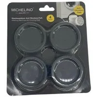 Michelino Anti-Vibrations-Pads - 4er Set, universell passend Waschmaschinenpflege (4-St. 4er Set)
