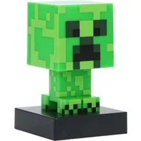 Paladone LED Dekolicht Minecraft Creeper Licht, 3D Lampe, LED fest integriert, 12 cm hoch, Batteriebetrieben