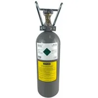 BieTal Gaskartusche CO2 Kohlensäureflasche Flasche Stahl BieTal® Getränke gefüllt 2kg E290, Zubehör für Zapfanlagen, 2 KG Kohlensäure für Lebensmittel nach E290