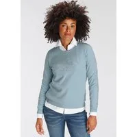 KangaROOS Sweatshirt Langarm, figurumspielende Passform