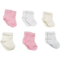 NoblesBox Strümpfe Baby Socken - Baumwolle Socken - Erstausstattung - Neugeborenen Socken (9-Paar) Weiche Erstlingssocken 0-6M