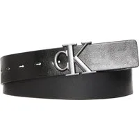 Calvin Klein Jeans Ledergürtel MNGRM PLQ BCKL 35MM