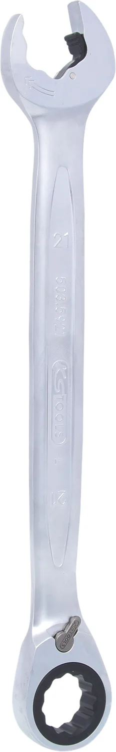 KS Tools DUO GEARplus Ringmaulschlüssel,Maul-Ratschenfunktion, umschaltbar - 503.5921