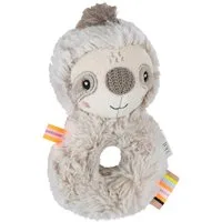 Fehn Greifspielzeug Lazy, Crazy & Pink, Ring-Greifling Faultier
