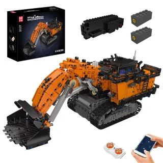 Mould King 17100 RC EX8000 Mining Excavator Technical Enginerring Truck Model Building Block Brick Assembly Kit Kids Chr