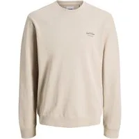 Jack & Jones PlusSize Sweatshirt JJEARCHIVE GRAPHIC SWEAT CN NOOS PLS Baumwollmischung, relaxed fit