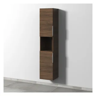 Sanipa 3way Hochschrank mit 2 Türen und 1 offenem Fach, Eiche-Arizona UM11480