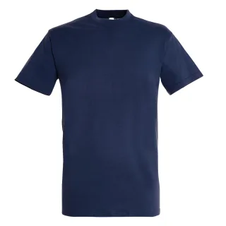 SOLS Herren Regent T-Shirt mit kurzen Ärmeln (Denim)
