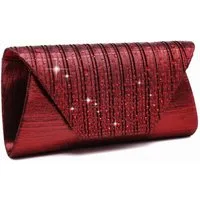 Agger Clutch Glänzende Pailletten Abendtaschen,Envelope Handtasche, für Hochzeit, Party, Bankett, Feiertage