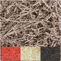 Creative Deco Bastelnaturmaterial Füllmaterial Geschenk aus Papier Stroh für Pakete
