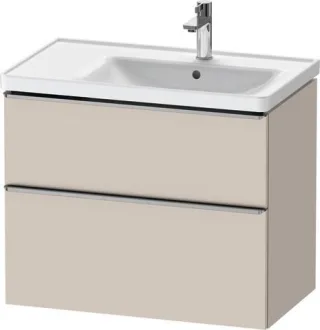 Duravit D-Neo Waschtischunterbau wandhängend Taupe Matt 784x452x625 mm - DE4358070910000 DE4358070910000