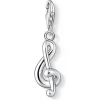 THOMAS SABO Charm-Einhänger Notenschlüssel-Optik