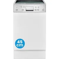 BOMANN teilintegrierbarer Geschirrspüler GSPE 7422 TI, 45 cm, teilintegriert, OHNE Möbelfront