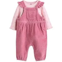 Next Body & Hose Baby Cord-Latzhose und Bodysuit im 2er-Set (2-tlg)