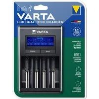 VARTA LCD Dual Tech Batterie-Ladegerät (500 mA)