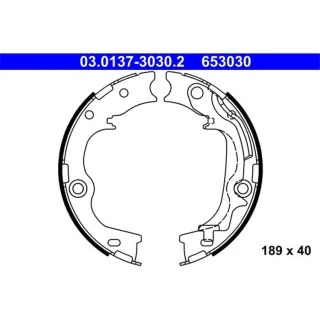 ATE Bremsbackensatz hinten Hyundai Ix35 Kia Sportage