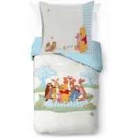 Disney Kinderbettwäsche Winnie The Pooh Party, Linon, 2 teilig, 100% Baumwolle