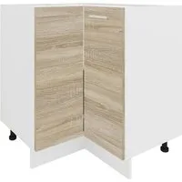VCM Unterschrank Eckschrank Küchenschrank Unterschrank Küche Esilo (1-St) VCM Küchenunterschrank Esilo 82x76x76 cm Holzwerkstoff