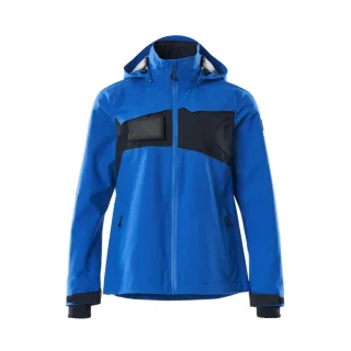 MASCOT Damen Hard Shell Jacke ACCELERATE Azurblau / Schwarzblau L - 18011-249-91010-L