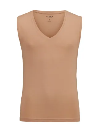 OLYMP - OLYMP Level Five Unterzieh-T-Shirt caramel - Gr. - S
