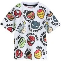 Next T-Shirt Marvel T-Shirt mit Allover-Print 100 % Baumwolle (1-tlg)