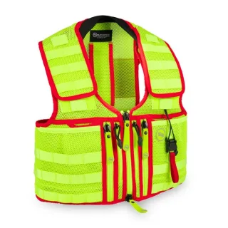 Einsatzweste | ELITE BAGS | HELI-VEST | kurz oder lang | multifunktional | atmungsaktiv | stufenlos anpassbar | MOLLE System | Windeneinsatz kurz