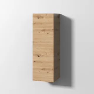 Sanipa Cubes Regalmodul mit 1 Tür, Eiche Natural-Touch, CU12285 CU12285