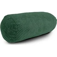 Amilian Nackenrolle 15x40 cm Nackenrollenbezug & Bettrolle - weiche Kissenrolle XXL, Kissen mit Bezug, Bettrolle mit abnehmbarem Bezug, abnehmbar, formstabil, waschbar 30°C