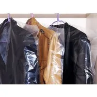 BAYLI Kleiderschutzhülle 15er Pack Kleiderschutzhülle Transparent, Mantelschutz durchsichtig